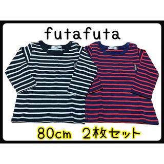 フタフタ(futafuta)の№120　未使用　ベビー　キッズ　ロングＴシャツ　トップス　バースデー　フタフタ(Ｔシャツ)