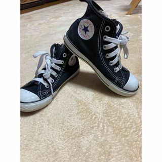 コンバース(CONVERSE)のconverse チャイルド　オールスター　（黒）18㌢(スニーカー)