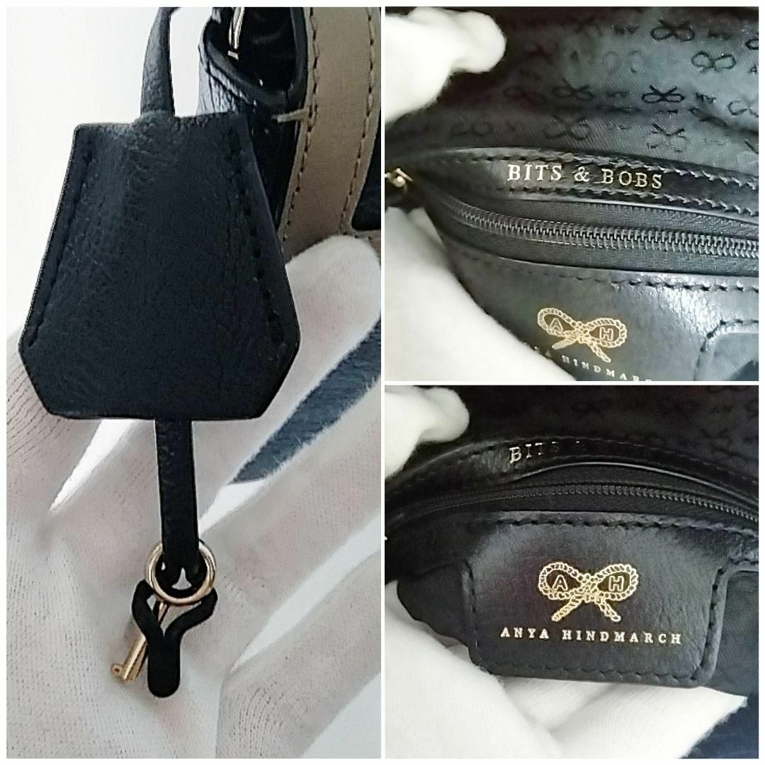 ANYA HINDMARCH - 未使用に近い 超美品 マニヤハインドマーチ ANYA HINDMARCH - 未使用に近い 超美品 マニヤハインドマーチ