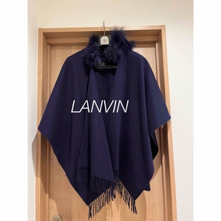 LANVIN - LANVIN ランバン ケープ ポンチョ コート 34の通販 by ...