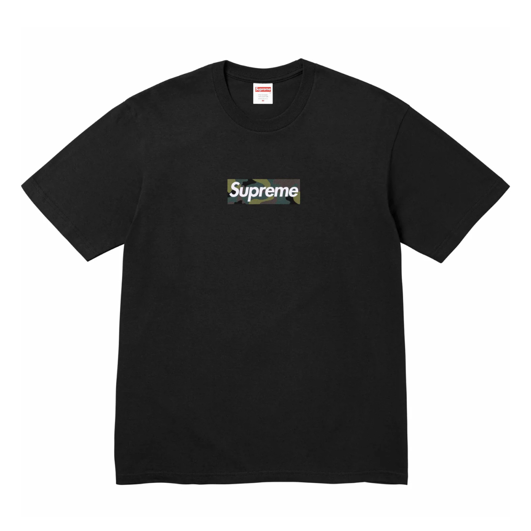 トップスsupreme box logo tee 黒 XL black