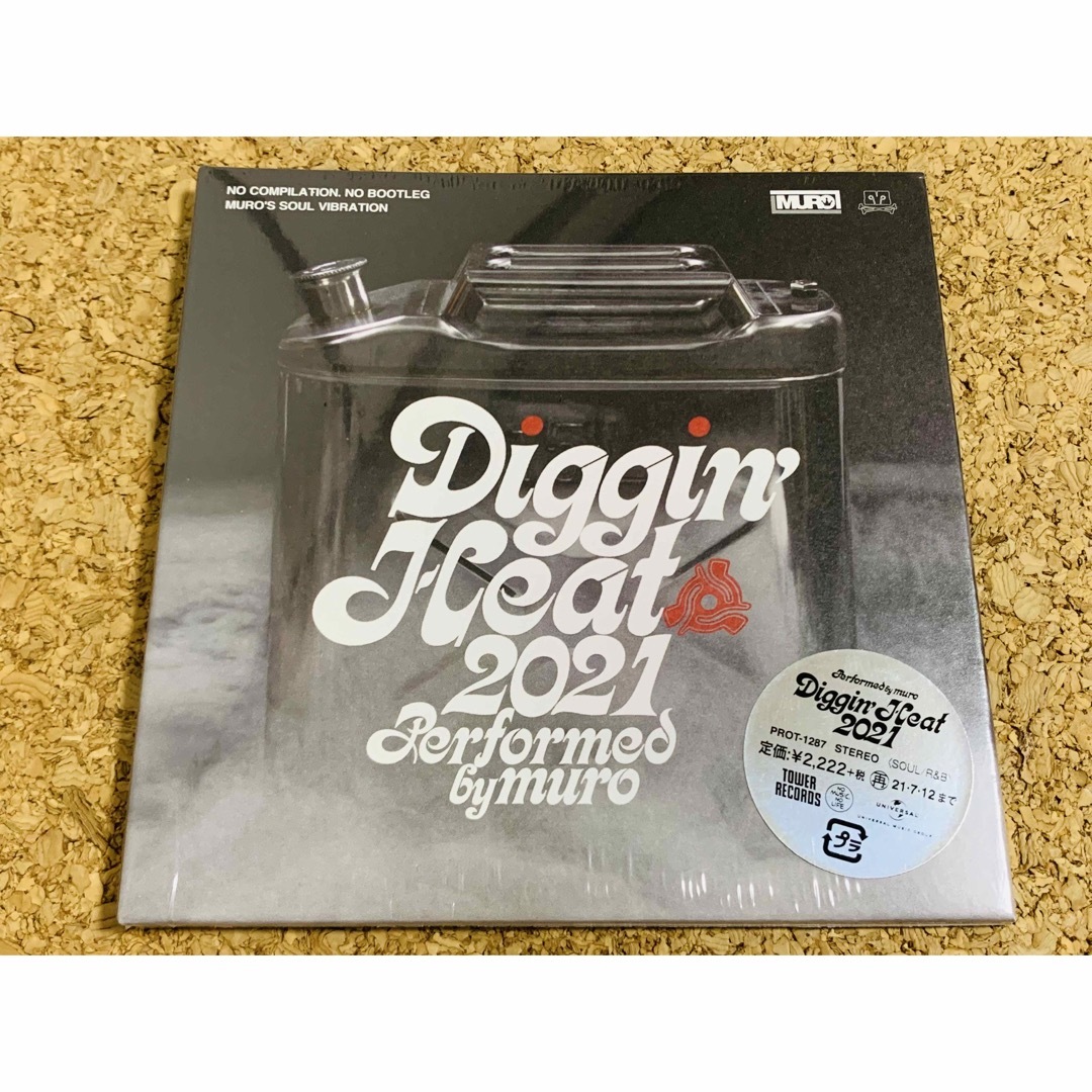 ★MURO / Diggin' Heat 2021 / ミックスCD エンタメ/ホビーのCD(R&B/ソウル)の商品写真
