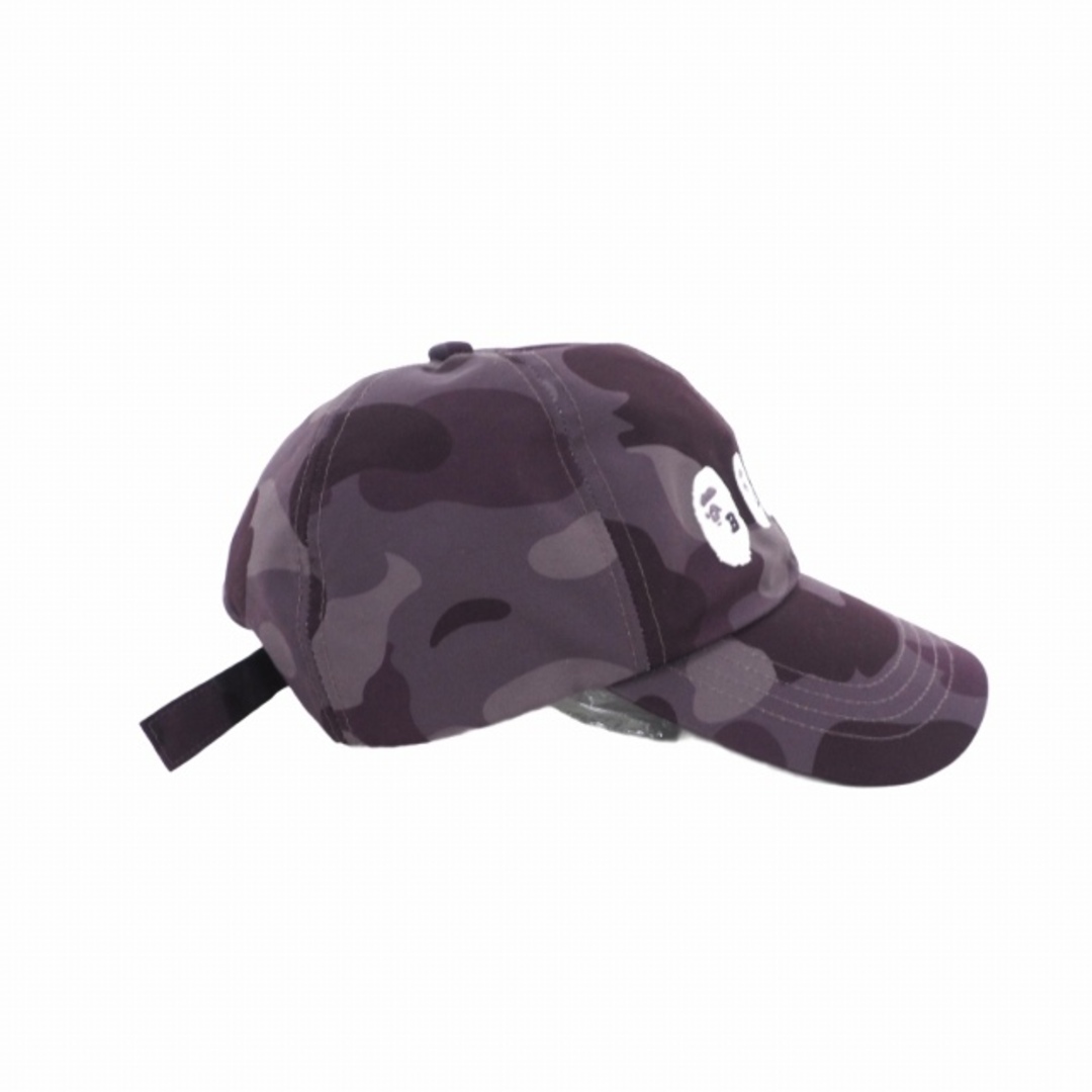7cm頭周りアベイシングエイプ 帽子 キャップ カモフラ F 紫