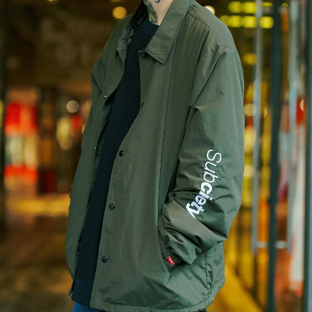 Subciety(サブサエティ)のSUBCIETY COACH JACKET メンズのジャケット/アウター(ナイロンジャケット)の商品写真