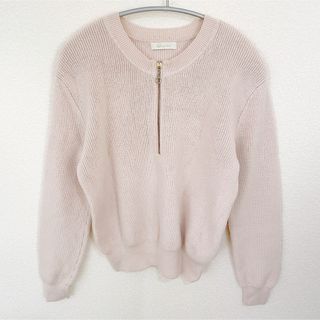 ラウンジドレス(Loungedress)の【最終値下げ☆即購入可】ラウンジドレス　厚手ジップニット(ニット/セーター)