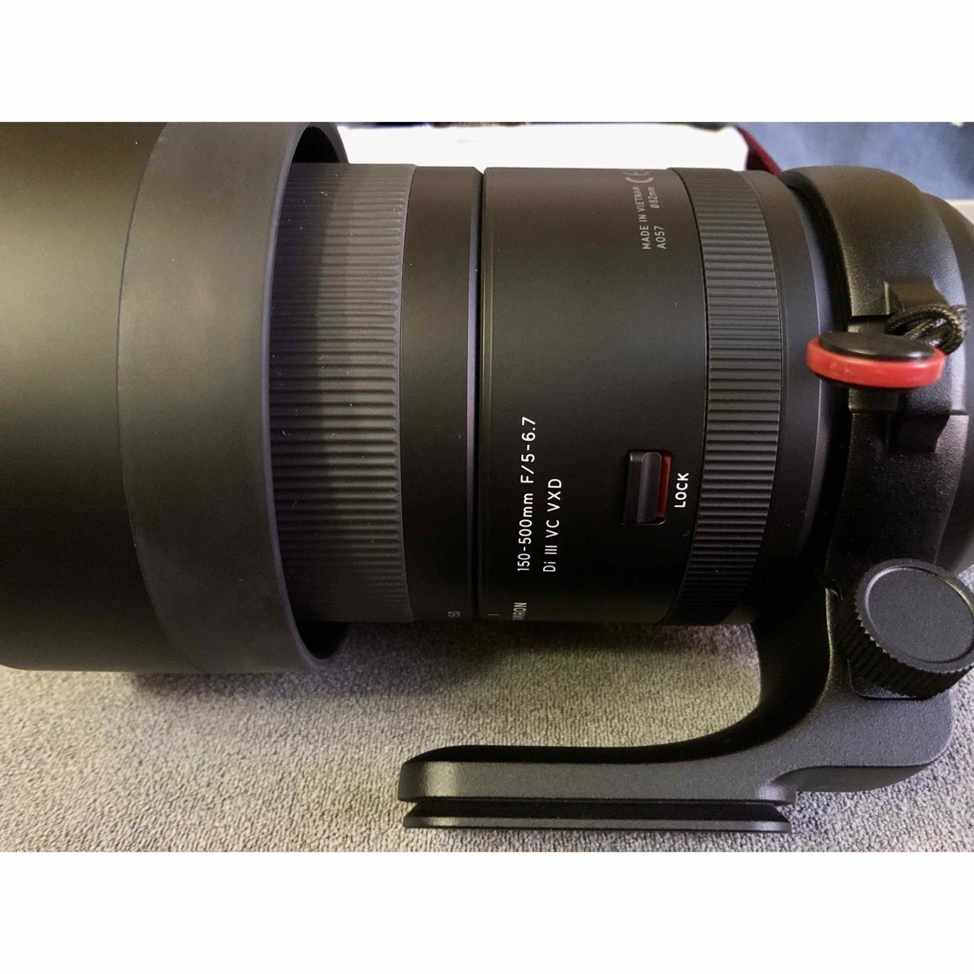 TAMRON(タムロン)のTAMRON 150-500mm F5-6.7 DiIII A057 ソニーE スマホ/家電/カメラのカメラ(レンズ(ズーム))の商品写真