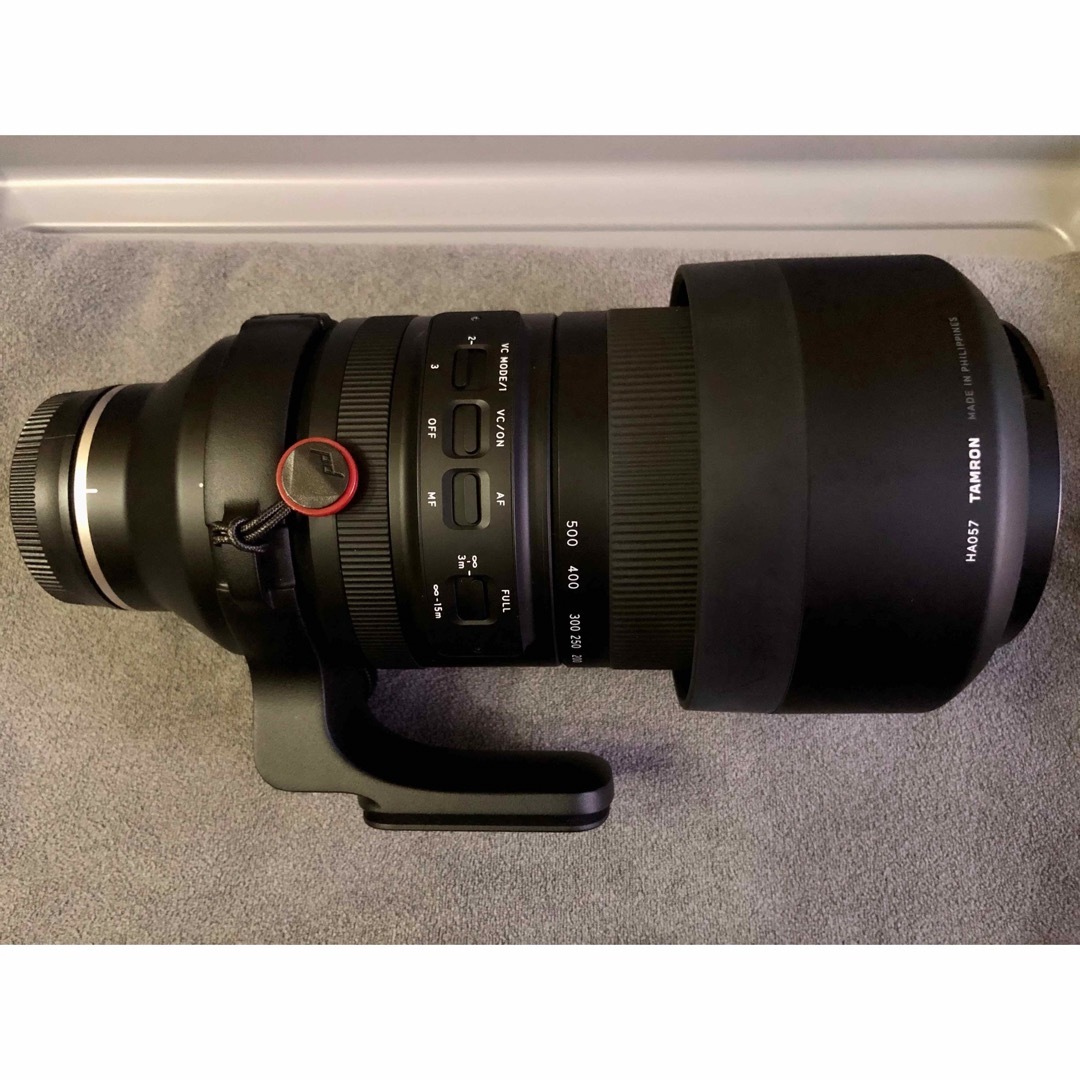 TAMRON(タムロン)のTAMRON 150-500mm F5-6.7 DiIII A057 ソニーE スマホ/家電/カメラのカメラ(レンズ(ズーム))の商品写真