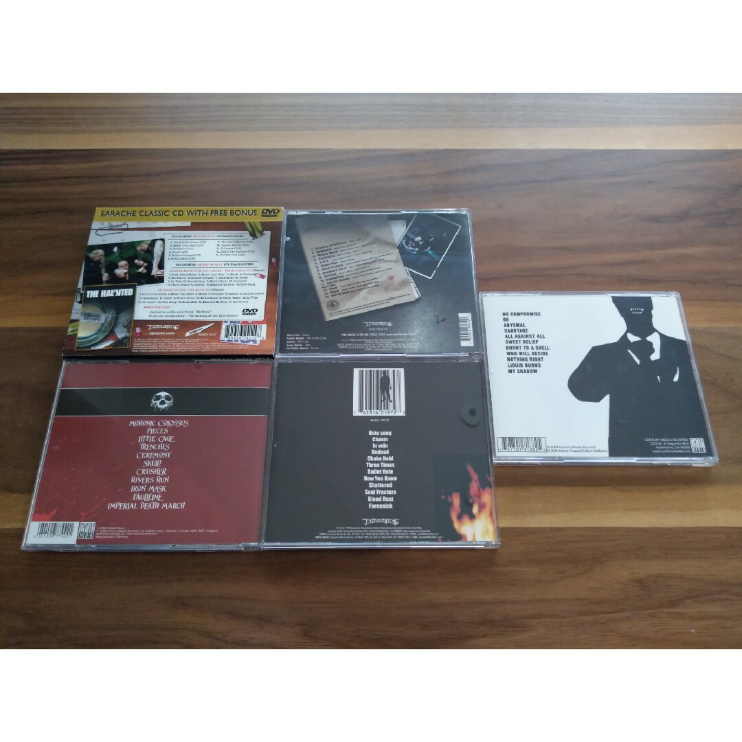 The haunted アルバムCD計5枚 エンタメ/ホビーのCD(ポップス/ロック(洋楽))の商品写真
