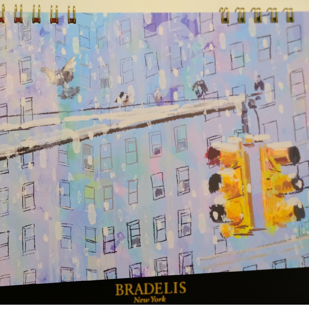 BRADELIS New York(ブラデリスニューヨーク)の卓上カレンダーブラデリスニューヨーク インテリア/住まい/日用品の文房具(カレンダー/スケジュール)の商品写真