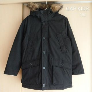 ギャップキッズ(GAP Kids)のギャップ キッズ ダウン コート ブラック XL 150(コート)