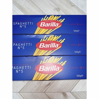 バリラ(バリラ)のコストコ バリラ スパゲッティ #5 1.8mm 500g × 3箱(麺類)