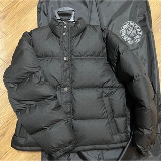 クロムハーツ(Chrome Hearts)のChrome Hearts クロムハーツ ダウンジャケット 黒S(ダウンジャケット)