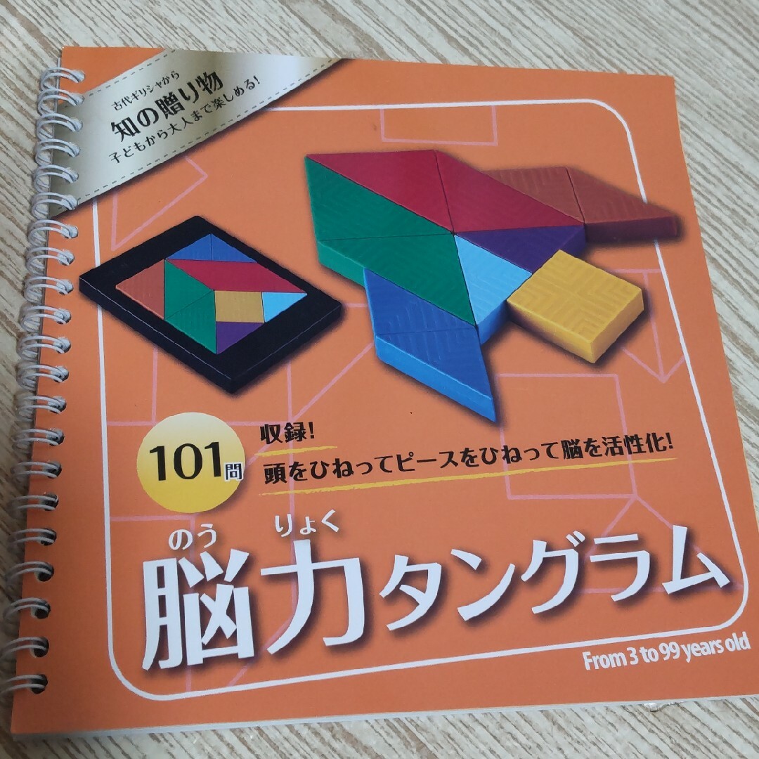 脳力タングラム キッズ/ベビー/マタニティのおもちゃ(知育玩具)の商品写真