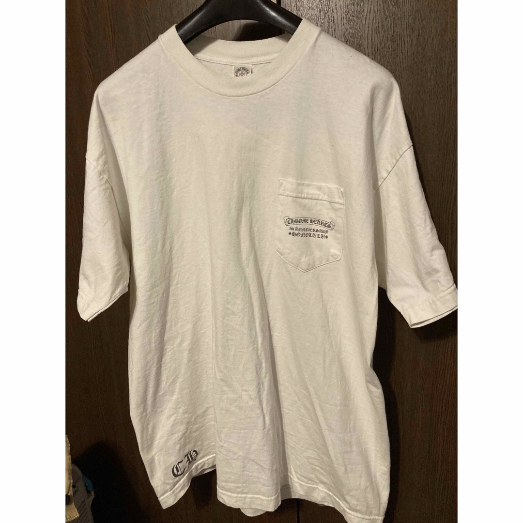 クロムハーツ　Tシャツ　半袖　白　ホノルル5周年限定品　正規品ホノルル5周年限定品正規品