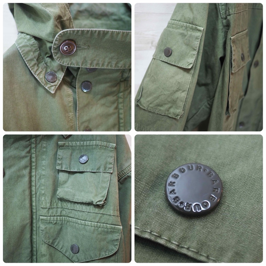 Engineered Garments(エンジニアードガーメンツ)のE.G.×BARBOUR 20SS Washed Cowen Jacket-M メンズのジャケット/アウター(ミリタリージャケット)の商品写真