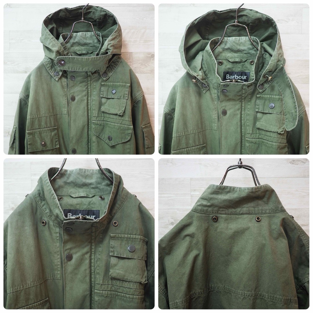 Engineered Garments(エンジニアードガーメンツ)のE.G.×BARBOUR 20SS Washed Cowen Jacket-M メンズのジャケット/アウター(ミリタリージャケット)の商品写真