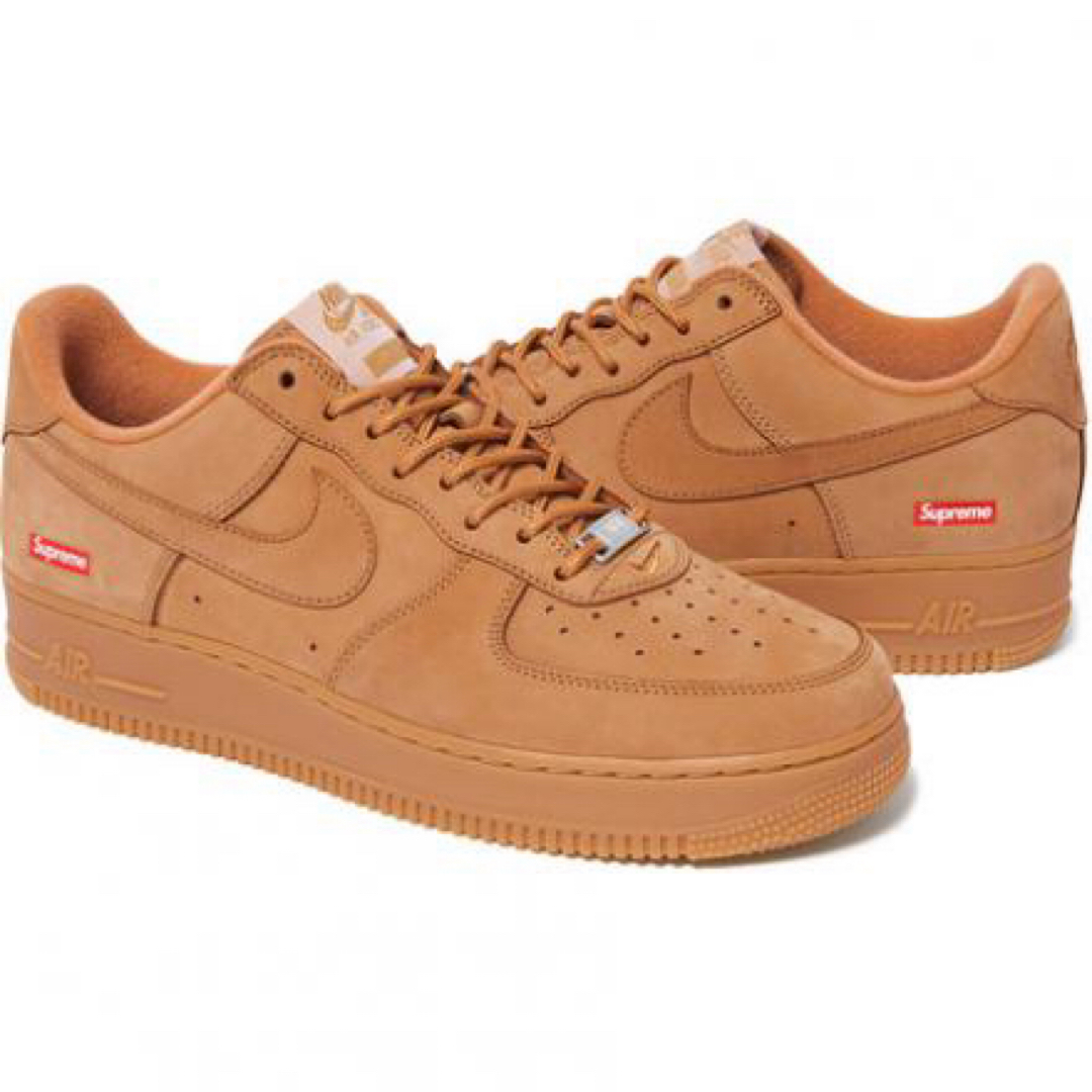 スニーカーナイキAir Force 1 x Supreme 27.5cm