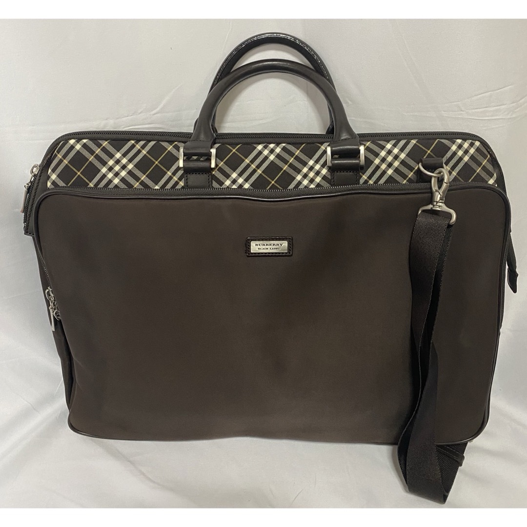 BURBERRY BLACK LABEL(バーバリーブラックレーベル)のBURBERRY BLACK LABEL 2WAY ビジネスバック メンズのバッグ(ビジネスバッグ)の商品写真