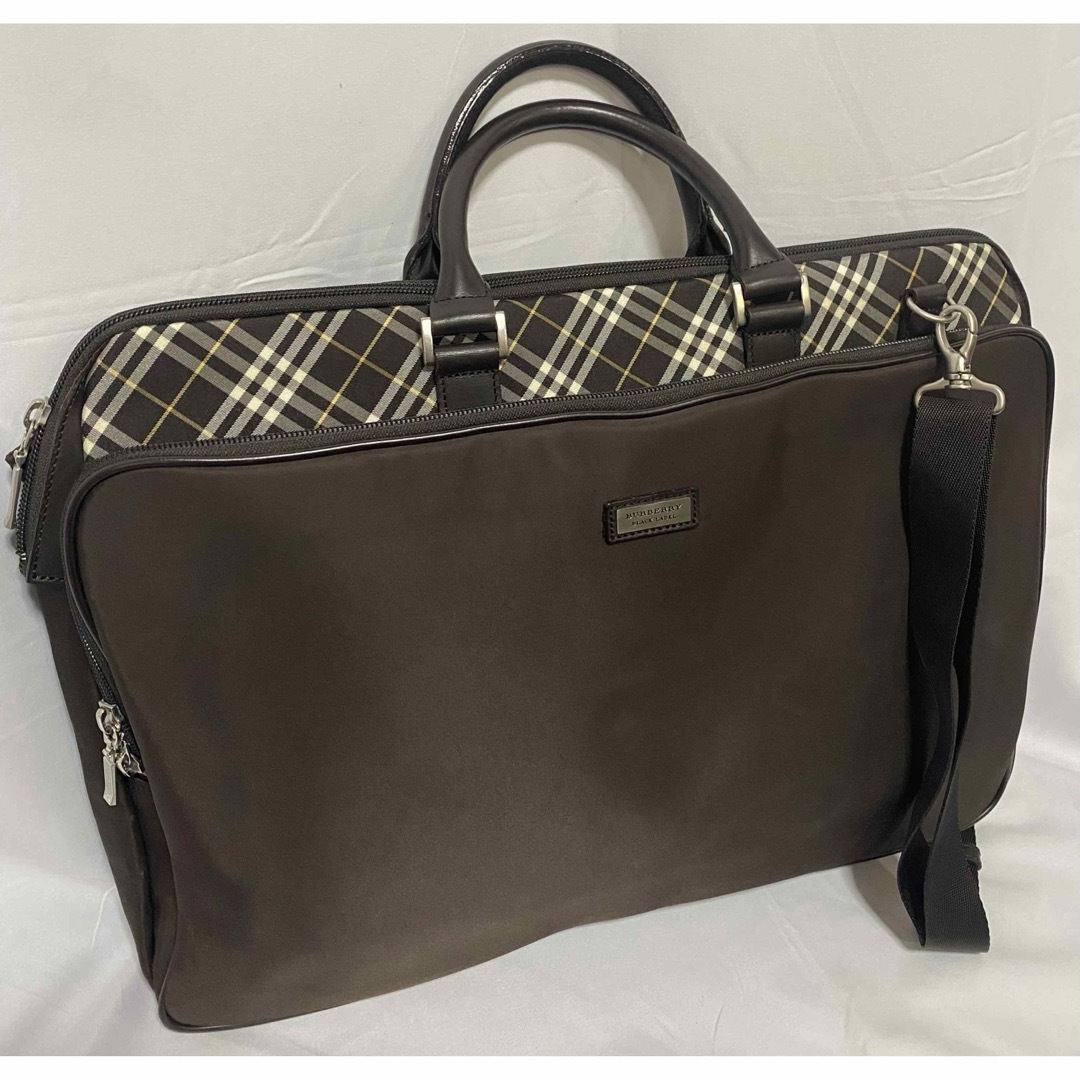 BURBERRY BLACK LABEL(バーバリーブラックレーベル)のBURBERRY BLACK LABEL 2WAY ビジネスバック メンズのバッグ(ビジネスバッグ)の商品写真