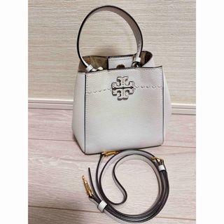 トリーバーチ(Tory Burch)のトリーバーチ  TORY BURCH マックグロースモール ホワイト(ハンドバッグ)