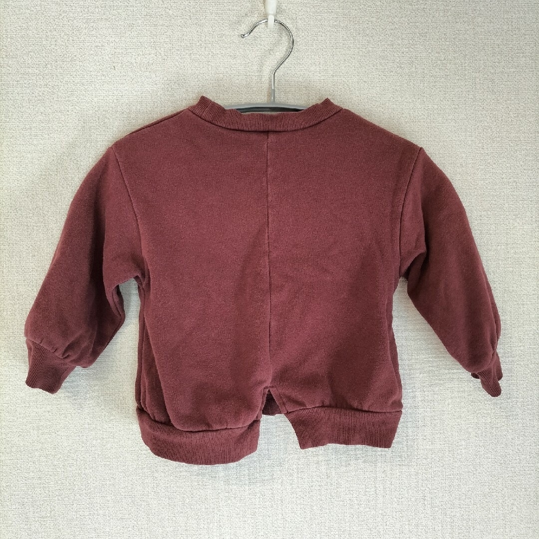 apres les cours(アプレレクール)の90cm　長袖 トレーナー 女の子 キッズ/ベビー/マタニティのキッズ服女の子用(90cm~)(Tシャツ/カットソー)の商品写真