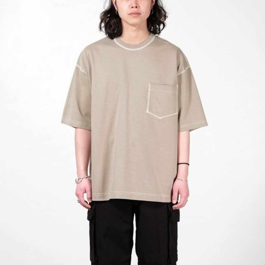 状態2回短時間の着用のみ美品AURALEE EX ORGANIC COTTON JERSEY BIG TEE