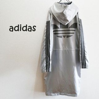 アディダス(adidas)の◆古着◆　adidas　デサント社製　トレフォイルデザインベンチコート(その他)