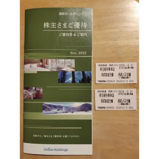 西武HD株主優待券1冊 鉄道全線乗車証(その他)