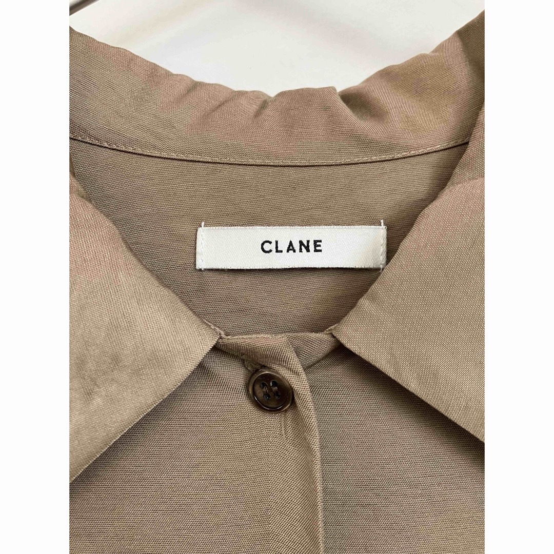 CLANE(クラネ)のクラネ clane   ワンピース　ベージュ レディースのワンピース(ロングワンピース/マキシワンピース)の商品写真