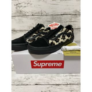 シュプリーム(Supreme)のsupreme vans Leopard オールドスクール レオパード(スニーカー)