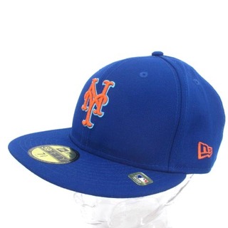 ニューエラー(NEW ERA)のニューエラ NY ニューヨークメッツ キャップ 帽子 野球帽 ブルー 7 3/8(キャップ)