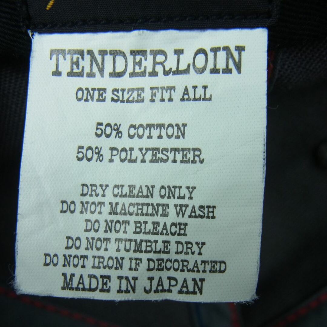 TENDERLOIN(テンダーロイン)のTENDERLOIN テンダーロイン TRUCKER CAP T/C トラッカー キャップ 帽子 日本製 チャコール系 グレー系【中古】 メンズの帽子(キャップ)の商品写真