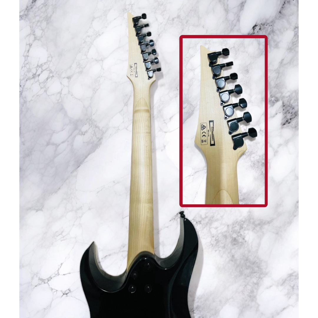 美品) Ibanez GRG7221QA-TKS 7弦ギター (7点セット) 美品) Ibanez GRG7221QA-TKS 7弦ギター (7点セット)