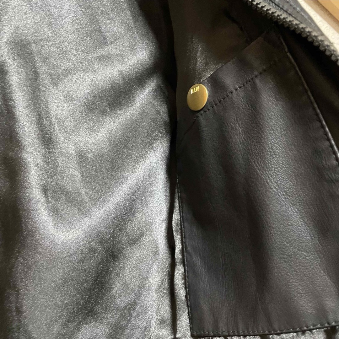 G-STAR RAW(ジースター)のG-STARRAW Motac-X GPL Biker Jacket ライダース メンズのジャケット/アウター(ライダースジャケット)の商品写真