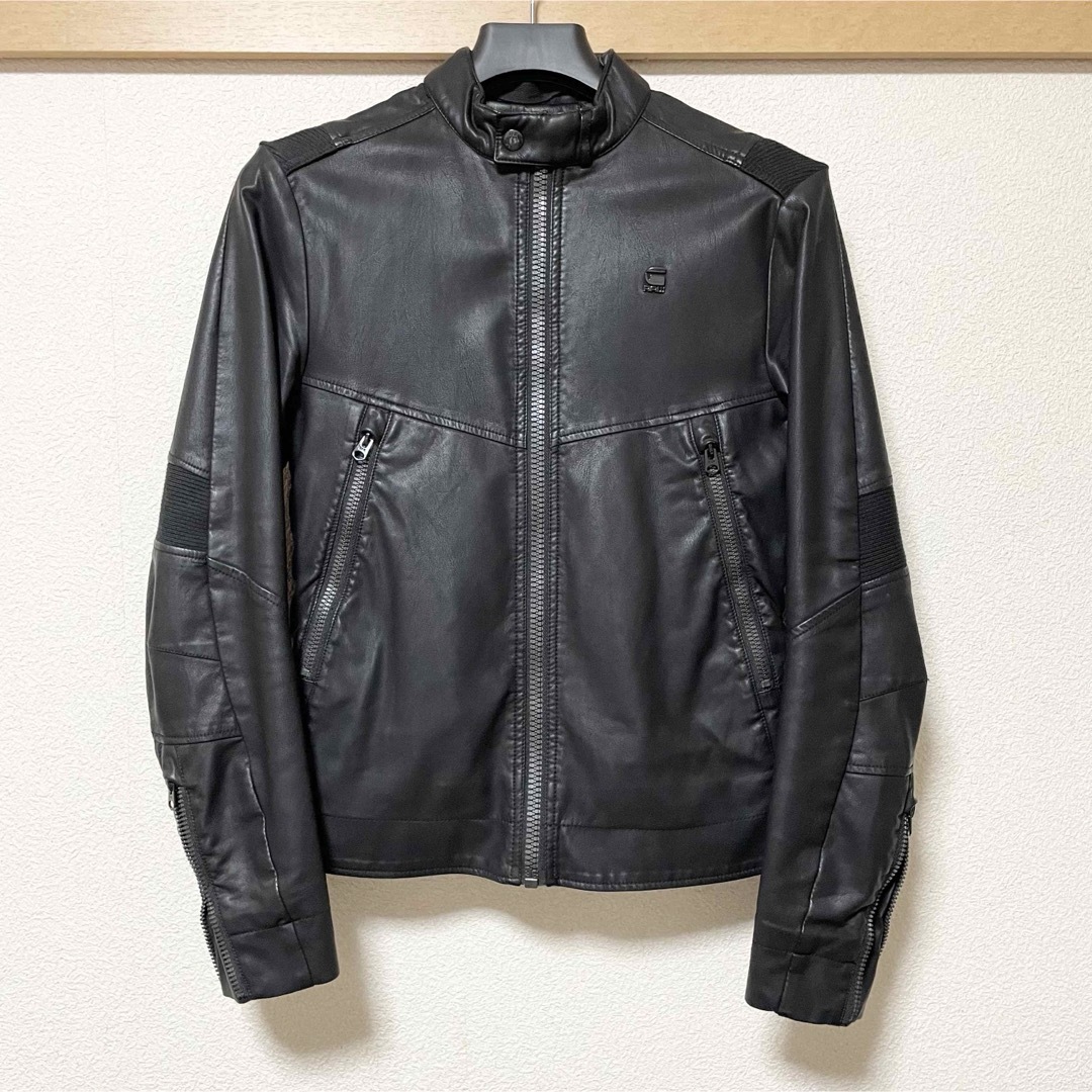 G-STAR RAW(ジースター)のG-STARRAW Motac-X GPL Biker Jacket ライダース メンズのジャケット/アウター(ライダースジャケット)の商品写真