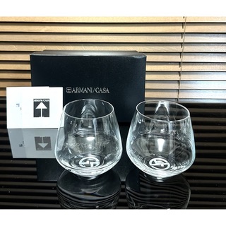 アルマーニ(Armani)のARMANICASAアルマーニカーサグラスセットワイングラスRIEDELAQUA(グラス/カップ)