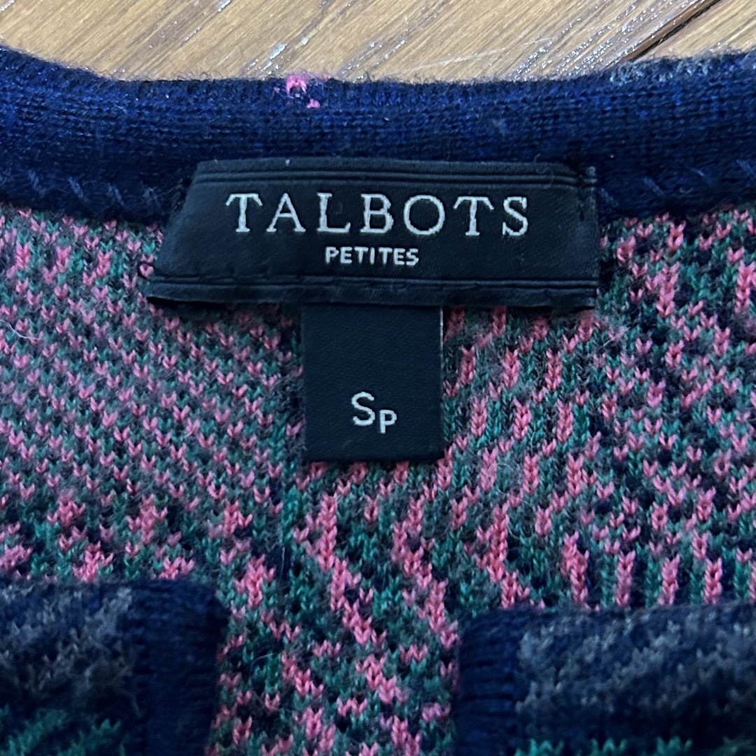 TALBOTS(タルボット)のタルボット　ニットワンピース レディースのワンピース(ミニワンピース)の商品写真