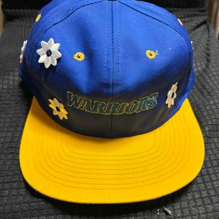 ベガ(Vega)のnickgear 3D Flower Cap ブルー　イエロー　バスケ　nba(キャップ)