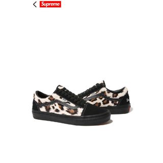 シュプリーム(Supreme)のSupreme × Vans Leopard Old Skool "Black"(スニーカー)