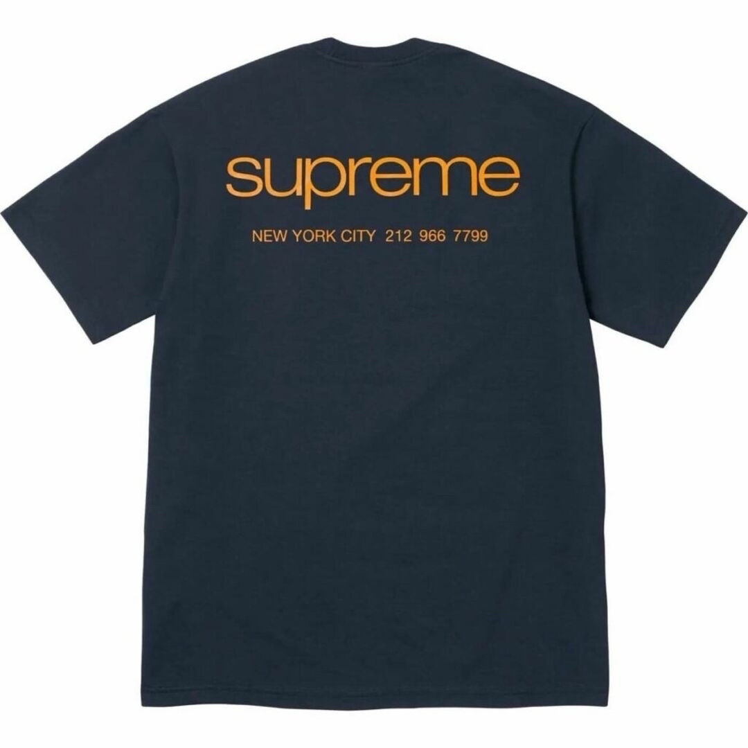 Supreme(シュプリーム)のSupreme NYC Tee Navy シュプリーム Tシャツ ネイビー L メンズのトップス(Tシャツ/カットソー(半袖/袖なし))の商品写真