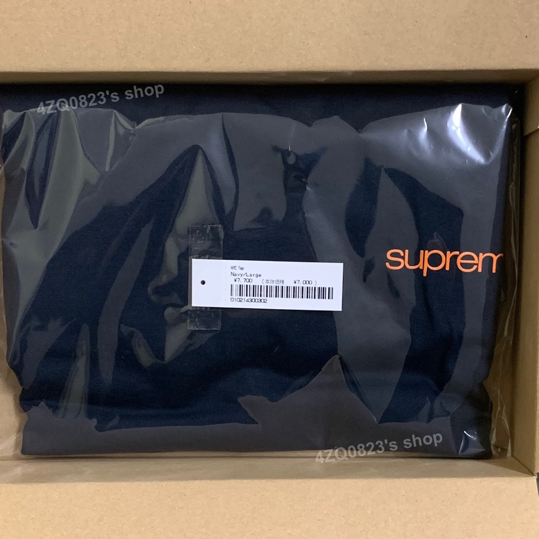 Supreme(シュプリーム)のSupreme NYC Tee Navy シュプリーム Tシャツ ネイビー L メンズのトップス(Tシャツ/カットソー(半袖/袖なし))の商品写真