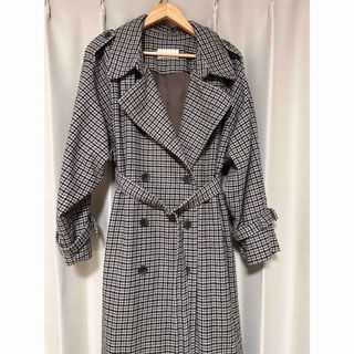 willfully チェックロングコート(ロングコート)