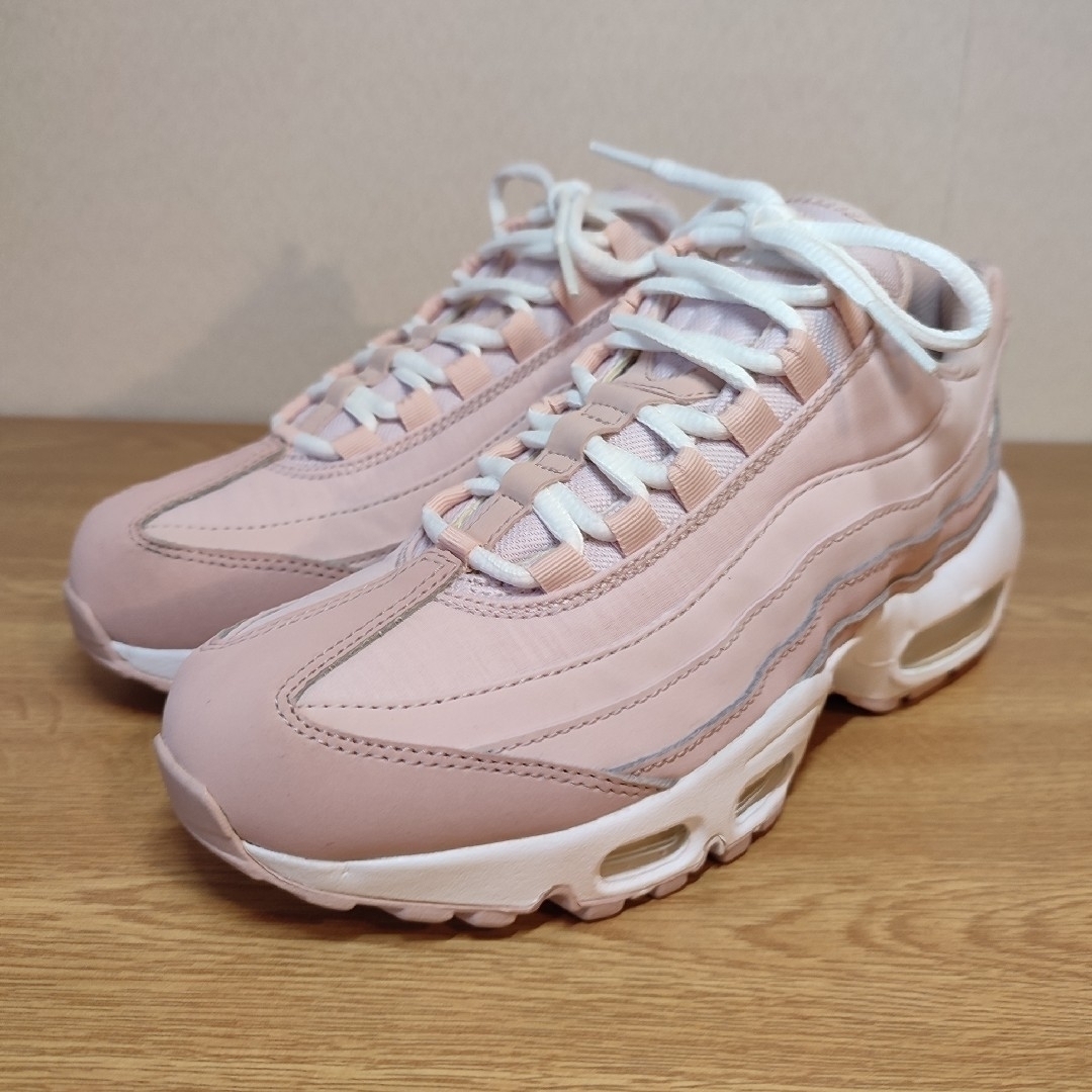 10中9付属品極美品 大人気 NIKE AIR MAX 95 "Pink Oxford"