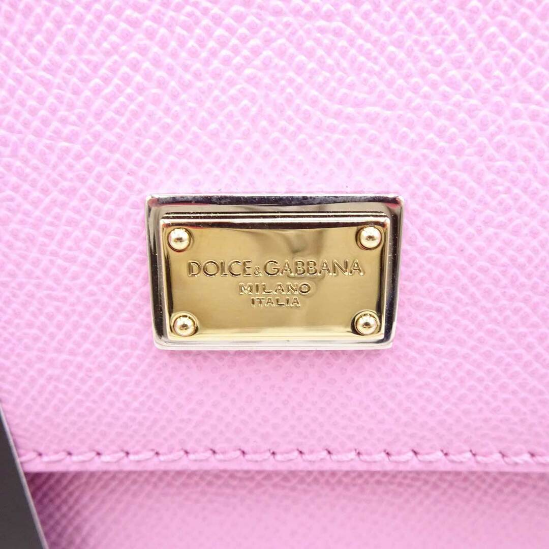 【未使用】ドルチェ＆ガッバーナ SICILY シシリー 2WAY ハンドバッグ ショルダーバッグ ピンク レディース Dolce&Gabbanaバッグ