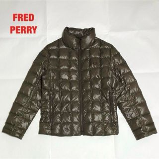 フレッドペリー(FRED PERRY)のFRED PERRY　フレッドペリー　ダウンジャケット　フェザー混　月桂樹ロゴ(ダウンジャケット)