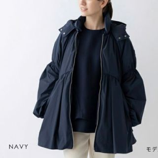 Sono - sono ネイビー フーディパフィージャケットの通販 by Sono - sono ネイビー フーディパフィージャケットの通販 by