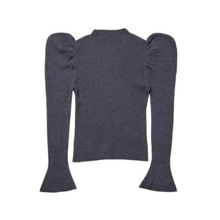 ハーリップトゥ(Her lip to)のherlipto Volume-Sleeve Glitter Knit Top(ニット/セーター)