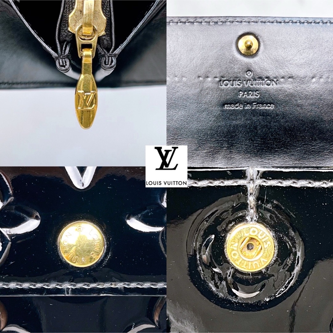 LOUIS VUITTON(ルイヴィトン)の超極美品 LOUIS VUITTON ヴェルニ ポルトフォイユサラ 長財布 レディースのファッション小物(財布)の商品写真