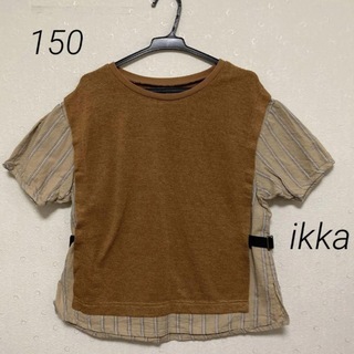 イッカ(ikka)のikka 150 異素材切り替え　トップス(Tシャツ/カットソー)