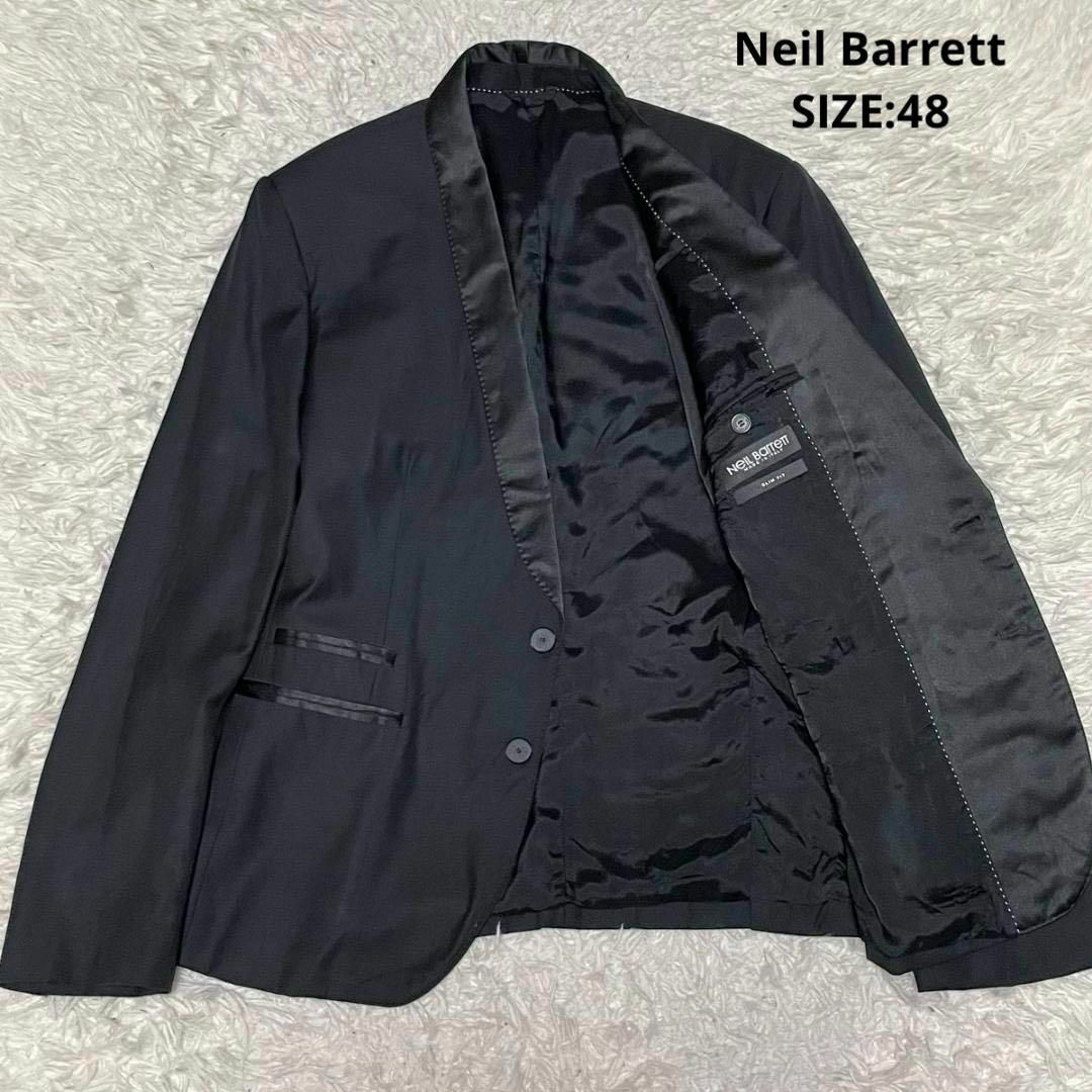 NEIL BARRETT - Neil Barrett SLIM FIT タキシードジャケット 48